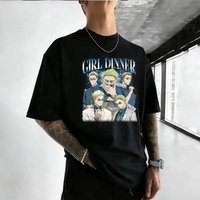 2026 Jujutsu Kaisen Nanami Kento Unisex Pure Cotton T-shirt 2026 Summer Anime Print Round Neck Loose Family Short Sleeved Top