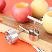 Fruit Core Digger Apple Pear Core Coring Cutter Stainless Steel Fruit Core Pitter Remover Separator for Kitchen Accessories