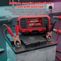 12V 2A Digital Lead-Acid Battery Charger for Car Motorcycle Scooter Storage Cell Battery Maintenance and Charging