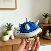 200+PCS Game Anime Figures Kart Spiny Shell Turtle Model Sets Creative Toys Christmas Gift for Adult Friends