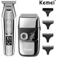 Kemei KM-5027 Original Cordless Electric Hair Clipper Rechargeable Hair Trimmer KM-2028 Shaver For Men USB Charging Razor