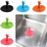 Bathroom Accessories Silicone Bathtub Stopper Leakage-proof Deodorization Sink Hair Stopper Universal Drain Cover Bathroom
