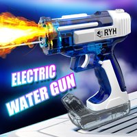 Electric Water Guns for Adults Spray light Powerful burst Water Storage Gun Blasters Summer Outdoor Game Toy for Boy girl Kid