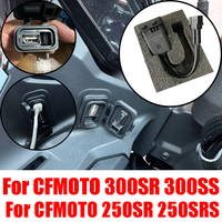 For CFMOTO 300SR Sport 300SS 250SR 250SRS 300 Accessories USB Charger Power Type C Port Quickly Charging Interface Socket Outlet