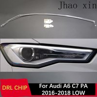Ballast Tube White Light Angel Eye Circuit Board Suitable for Audi A6 C7 PA 16-2018 LOW Car Headlights DRL CHIP Light Guide Tube