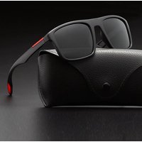 Classic Sport Square Tinted Reading Glasses Sunglasses Men Designer Trend Presbyopic Eyewear Outdoor Black Shade Sunglasses +2.5