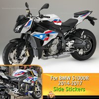 Motorcycle Shell Stickers For BMW S1000R 2014 2015 2016 2017 Creative Aesthetic Decal Protection Modification Accessories