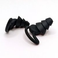 Swimming Earplugs Silicone Swimming Ear Protectors Plugs Swim Pool Waterproof Earplug 3-Layer Noise Proof Soft Plug for Adults