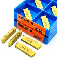 Plaquettes de coupe en carbure MRMN200 MRMN300 MRMN400 PC9030/NC3020 NC3030 pour tournage et rainurage, traitement de l'acier