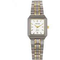 BERNY Square Titanium Quartz Watch for Women Calendar Luxury Gold Tone Wristwatch Waterproof Ultralight Waterproof Ladies Watch