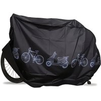 AliExpress NONE Outdoor Bicycle Storage Waterproof Bicycle Cover, UV Resistant, Nylon Material, Dustproof, Can Accommodate Up To Two Bicycles