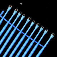 10PCS Dental Adhesive Tip Applicator for Tooth Crown Porcelain Veneer Disposable Health Care Dental Sticks Brush Dental Material