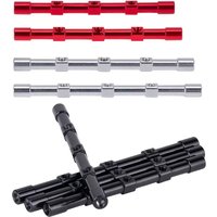 Aluminum Body Mount Crossbar Braces 67/70/75/78mm for 1/10 RC Car SCX10 TRX4 90046 Gspeed V4 LCG Rigs Sporty Comp Builds DIY