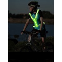 AliExpress NovaSphere LED Reflective Running Vest Adjustable Elastic Band Night Running Security Vest Rechargeable Flashing Cycling Vest for Adult Kid