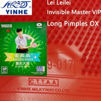 Lei Leilei Invisible Master VIP Special Weird Ping Pong Single Rubber YINHE Long Pimples OX Table Tennis Rubber Medium Particles