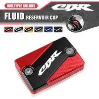 Motorcycle For HONDA CBR250RR CBR 600RR CBR1000 RR 2003-2013 Aluminum Rear Brake Fluid Reservoir Cap Cover Oil Fluid Cylinder