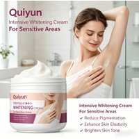 Quiyum Intensive Whitening Cream For Sensitive Areas Underarm Armpit Elbow Knee Private Parts Skin Lightening Brightening 30g