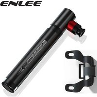 ENLEE Mini Portable Bike Pump Universal Valves for Road Mountain Bike Basketball Home Cycling Accessory