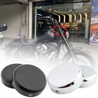 Motorcycle Front Upper Top Fork Tube Stem Nut Cap Covers For Harley Softail Street Bob Breakout FXSB V-ROD Dyna FXD X48