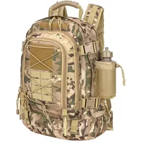 Tactical Backpack for Men 60L Molle Assault Rucksack Heavy Duty Waterproof Large Capacity Bug Out Bag for Hiking Camping Hunting