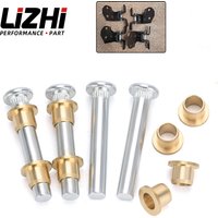 1Set Car Door Hinge Pins Bushing Repair Assembly Kit Set For Nissan Navarra 1997-2005 D22 High Strength Corrosion-Resistant