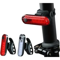 AliExpress NONE Mini 220 MA Bicycle Seatpost Light IPX5 Waterproof Bicycle Front Rear Light Outdoor Sports Light for Walking Camping