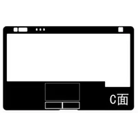 Pre-cut 1x Palmrest +Touchpad Skin Cover Film For Dell Latitude E6230 E6220 E6320 E6330 E6430 E6420 E6530 E6440