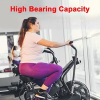 AliExpress NONE Hollow Breathable Bicycle Saddle Men Women MTB Road Bike Saddle Shock Absorbing Comfortable Big Butt Bike Seat Safety Warning