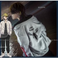 Tokyo Team Valhalla Hanemiya Kazutora Cosplay Revengers Costume Ken Tokyo Cosplay Manji Gang Coat Jacket Uniform Pants