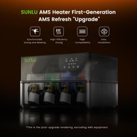 SUNLU AMS Heater/S4 Filament-Trocknungsbox, Trockenbox für 3D-Filament-Aufbewahrung, Trockner für 4 Filamentspulen mit Temperaturausgleich