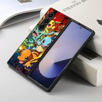 Case for Samsung Galaxy ZFold4 ZFold5 ZFold6 ZFold7 ZFold3 Z Fold 7 6 5 4 3 Back Phone Cover Cartoon Hot Pokemon
