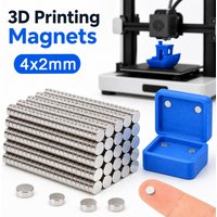 3D-Druck Werkzeugset 4x2mm 3D-Druck Magnete N35 NdFeB Permanente Leistungsstarke Runde Magnetische Imanes 3D-Drucker Werkzeug für DIY-Modelle