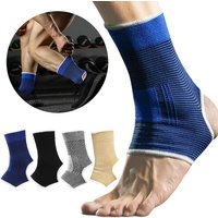 Adjustable Ankle Support Compression Ankle Brace Protector for Running Basketball Cycling Knitted Gym Bandage Ankle Strap