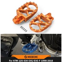 Repose-pieds repose-pieds pour KTM EXC 300 EXC 250 EXC 450 EXC-F 250 SX250 1998-2016 SXF 450 SXF 250 1998-2015 XC XCF XCW XCFW 2006-2016