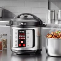 Commercial Large Capacity Electric Pressure Cooker, Stainless Steel Inner Pot, Multifunctional 8L-13L Household Rice Cooker