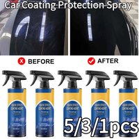 5/3/1pcs Car Protection Paintwork Shine Spray Nano Coatings Car Polish Spray High Protection Car Scratch Remover Car maintenance