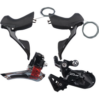 AliExpress Shimano SHIMANO R7000 Groupset 105 R7000 2x11s Derailleurs ROAD Bicycle Front Derailleur + Rear Derailleur + Shifter update from 5800