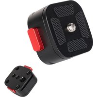 Arca Swiss Aluminum Alloy Quick Release Plate 1/4 Monopod Tripod Base Quick Release System for SLR Cameras