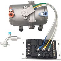 Air Conditioner 12V/24V Electric Compressor Unit Energy Modified Electric Suitable for Car Truck Bus Tractor Car Air Conditioner