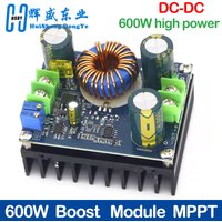 DC 10-60V To 12-80V High Power Boost Module 600W MPPT Solar Constant Voltage Constant Current Vehicle Voltage Regulator Module