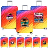 Portable Stretch Fabric Luggage Protective Cover Simplicity Dust Cover Anti-Scratch Protective Holiday Series Travel Accessories