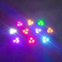 1pc 3-Led Super Bright Magnetic Control Led Lamp Miniature Model Light/Magnet Toys for Diy Model Making/Cars/Dollhouse Dioramas