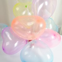 Birthday Party Wedding Decoration Valentine's Day Layout Supplies New 2.4g Heart-shaped Color Crystal Bobo Balloon