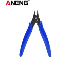 ANENG oblique mouth flat mouth scissors multi specification combination electrical maintenance hardware tools durable and sharp