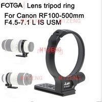Lens Tripod Ring QR For Canon RF100-500mm F4.5-7.1 L IS USM Camera Quick Plate Tripod Ring Adapter Camera Collar Accessore