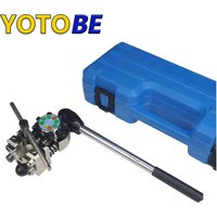 Pro Steel /Copper Tube Brake Line Flaring Tool Kit 3/16”, 1/4”, 5/16”, 3/8” Tubing Single&Bubble &Double Flare