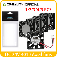 1-5PCS Creality 4010 Axial fans DC 24V Extruder Hot End Fan 40x40x10mm Cooling Fans For Ender 3/Ender 5 series 3D Printer fans