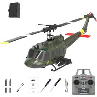 C032 RC Helicopter 2.4G 6-Aixs Gyroscope 6Channels Altitude Hold Optical Flow Brushless Remote Control Helicopter Toys For Adult
