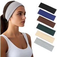 Women Headband Turban Solid Color Elastic Hair Bands Yoga Hairband Fashion Makeup Hair Hoop Headwrap Hair Accessories