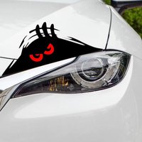Peeping Door Slit Stickers Body Sticker Anti Scratches Reflective Car External Sticker Decoration Accessories